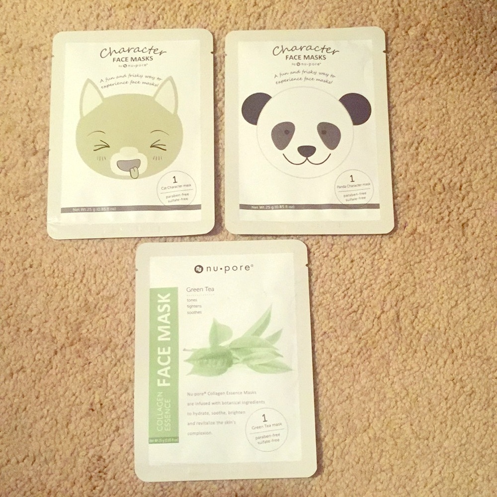 Nu Pore face sheet mask